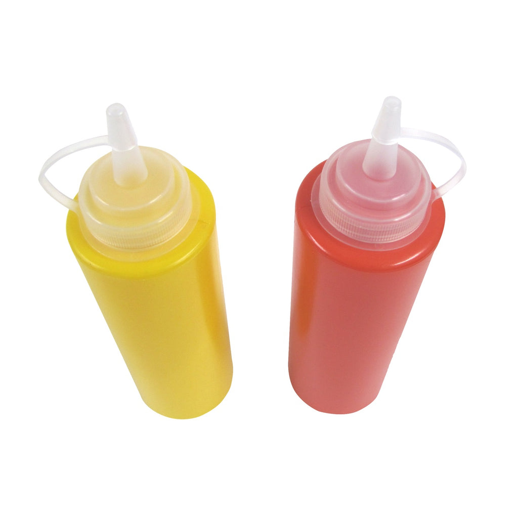 175ml/350ml Condiment Squeeze Bottles Ketchup Mustard Hot Sauces Olive Oil  Squirt Bottles Kitchen Accessories Seasoning Storage - AliExpress