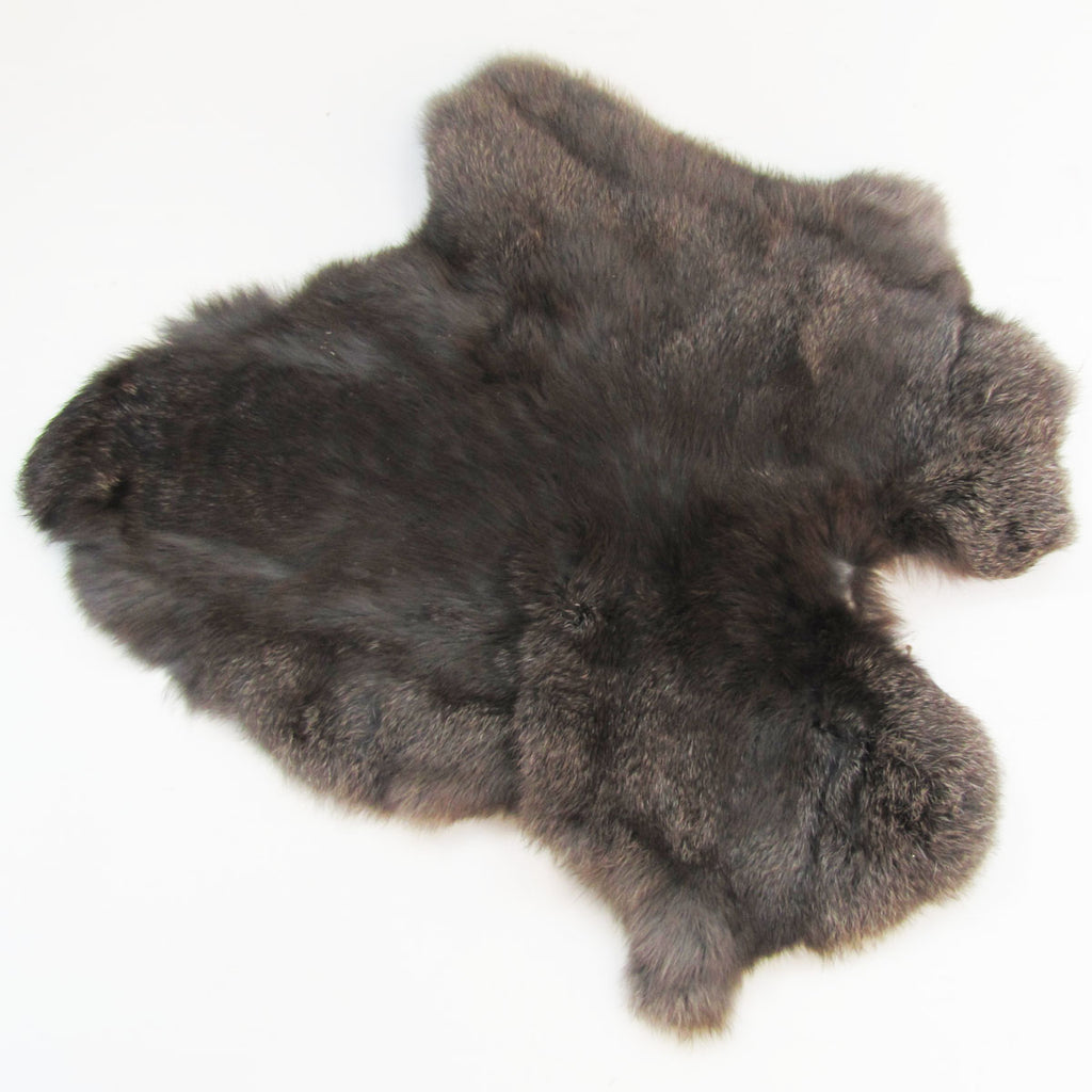 Authentic Large Genuine Rabbit Fur Skin Pelt Real Tanned Taxidermy