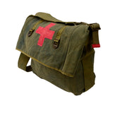 Vintage Canvas Crossbody Messenger/School Bag