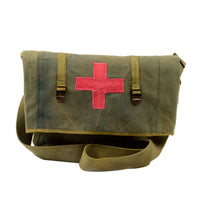 Vintage Canvas Crossbody Messenger/School Bag