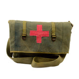 Vintage Canvas Crossbody Messenger/School Bag