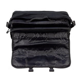 Black Army/Military-Style Cross-body Messenger Bag