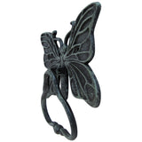 Cast Iron Verdigris Finish Butterfly Front Door Knocker
