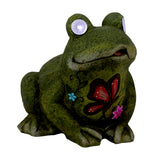 Solar Light Frog Garden Statue/Figurine