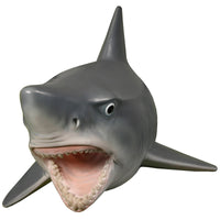 Hanging Wall Mounted Great White Shark w/ Teeth Display