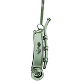 Silver Ships Bosun Call Boatswain's Whistle with Wood Gift Box