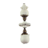 Rustic Kitchen Pig Nose and Tail Door Knob Set