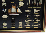 Large Sailor Rope Knot & Ladder Board Nautical Home Decor