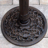 Cast Iron Metal Adjustable Tractor Seat Stool