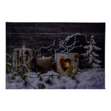 Christmas Lights Flicker Canvas Picture