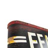 Vintage Movie Theatre Feature Presentation 3-D Metal Sign