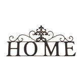New Large Metal "HOME" Display Plaque