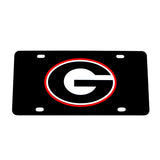 University of Georgia Black Mirrored License Plate