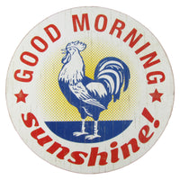 Good Morning Sunshine Rustic Kitchen Wall Sign