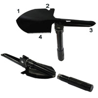 4-in-1 Emergency Compact Entrenching Shovel