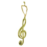 Brass Treble Clef Christmas Gifts Ornament