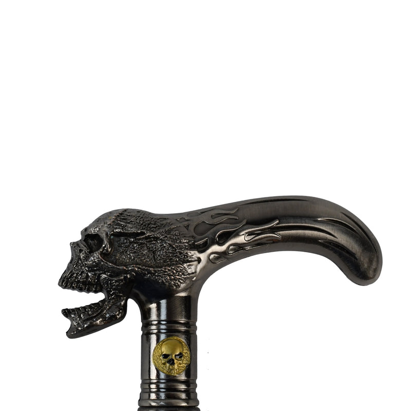 Skull Hiking Stick Topper & Walking Stick – Big River Hardware