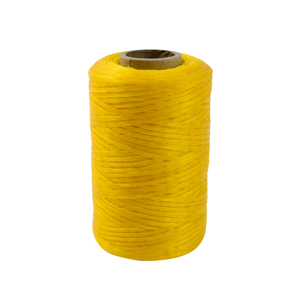 1 Single Spool Yellow Sinew Waxed Beading Craft Poly Thread