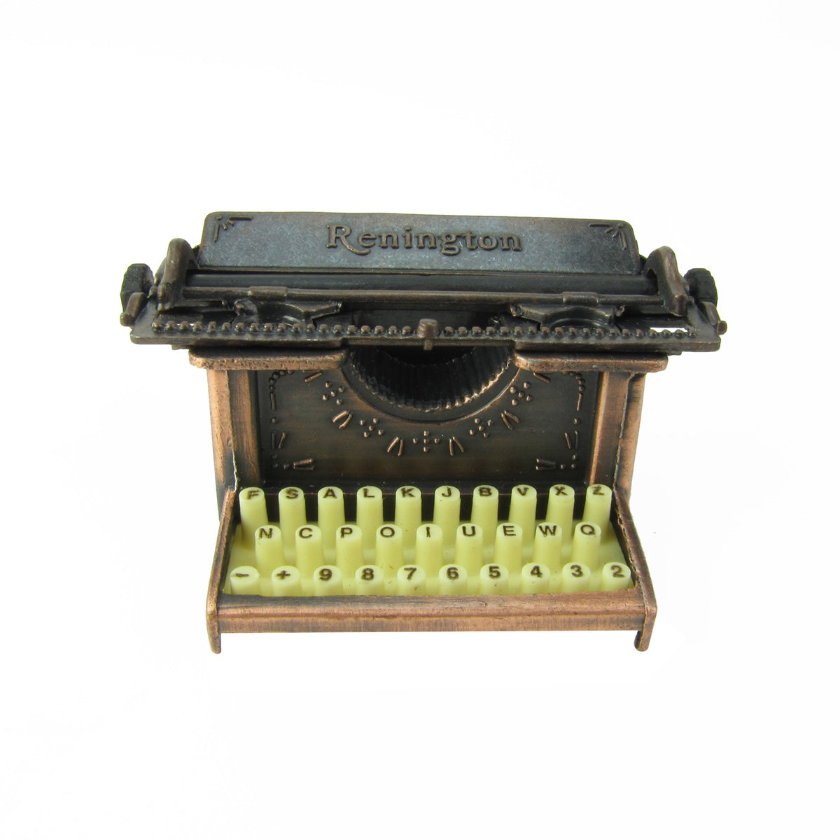 Antique Typewriter Miniature - Metal Die Cast Collectible Scale Model Sharpener