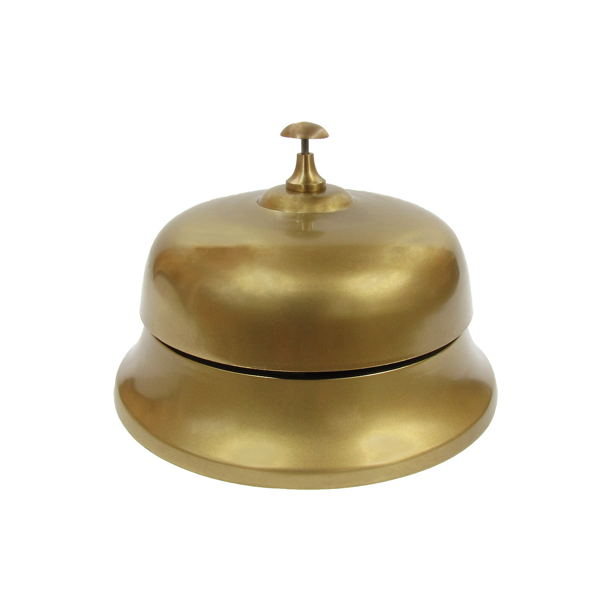 Huge Solid Brass Hotel Counter Service Desk Bell | TreasureGurus