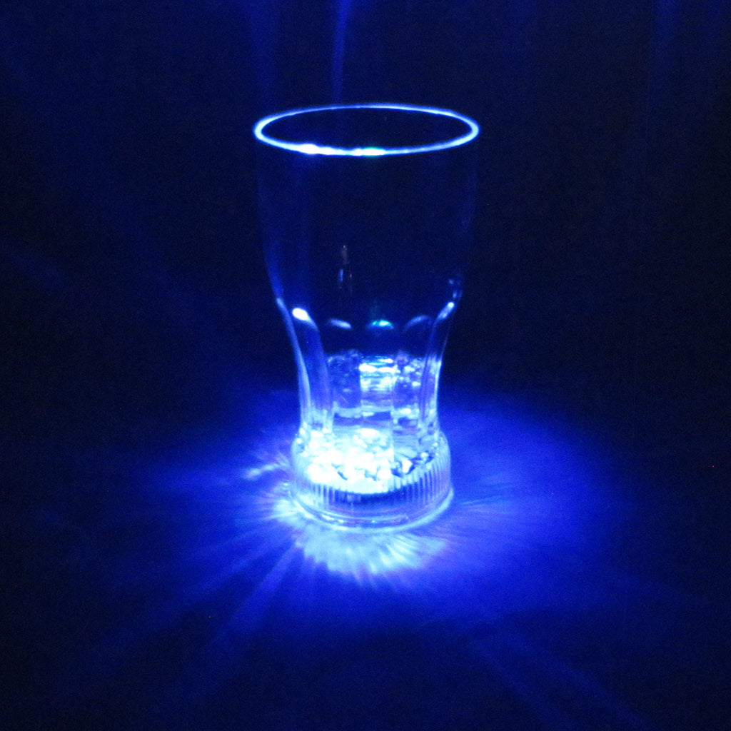 led liquid activated luminous glass cup