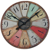 New Large 29" Vintage Fleur De Lis Tuscan Style Paris Wall Clock