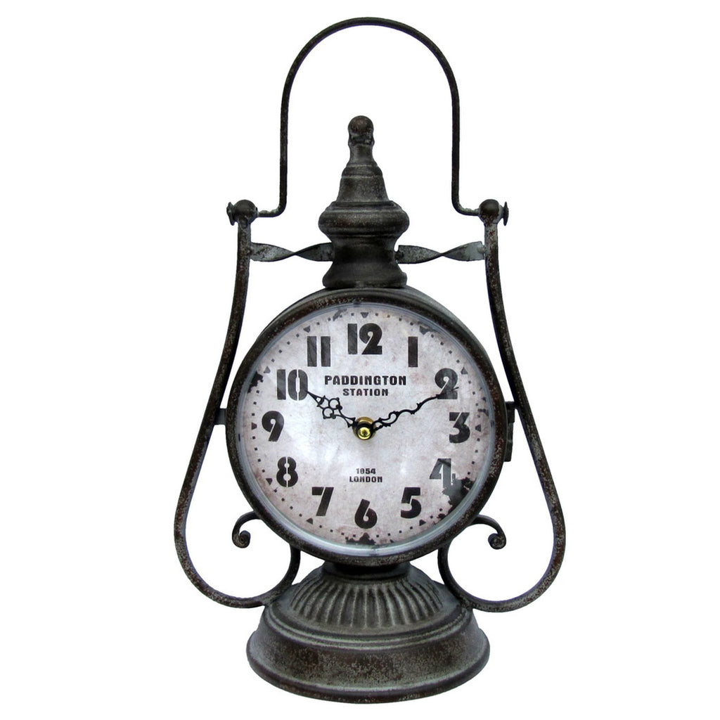 Paddington Train Station
Double Sided Indoor/Outdoor Railroad Lantern Style Clock