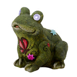 Solar Light Frog Garden Statue/Figurine