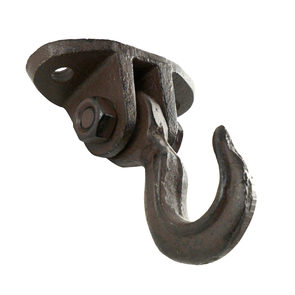 Cast Iron Ceiling Mount Claw Hook Swivel Gear Hanger Hat Holder Rustic Wall  Rack