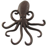 6 Tentacle Wall Mount Swimming Octopus Hooks