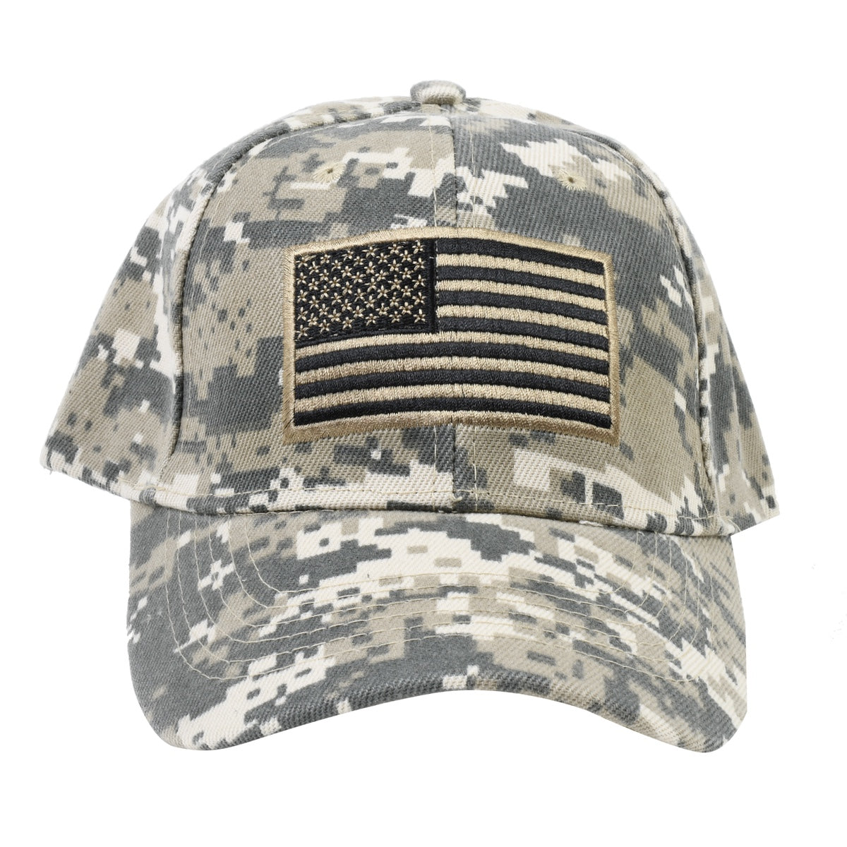 US America Flag Camo Tactical Baseball Hat Embroidered USA