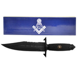 Masonic Serrated Edge Dagger and Glass Breaker w/ Sheath