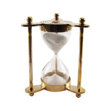 Brass Nautical Ships 5 Minute Sand Timer Hour Glass