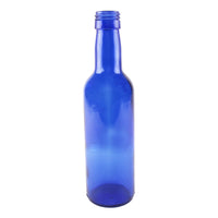 Cobalt Blue Glass Lawn Art Bottle