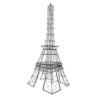 Black Wire Metal Eiffel Tower Model Storage Organizer