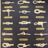 3D Display Sailor 41 Rope Knot & Rigging Board Wall Decor