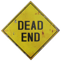 Metal Dead End Street Traffic Sign for Wall