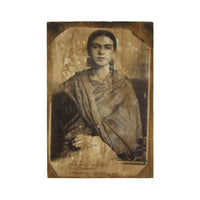 Mexican Painter Frida Kahlo Rivera Wood Sign Home Decor