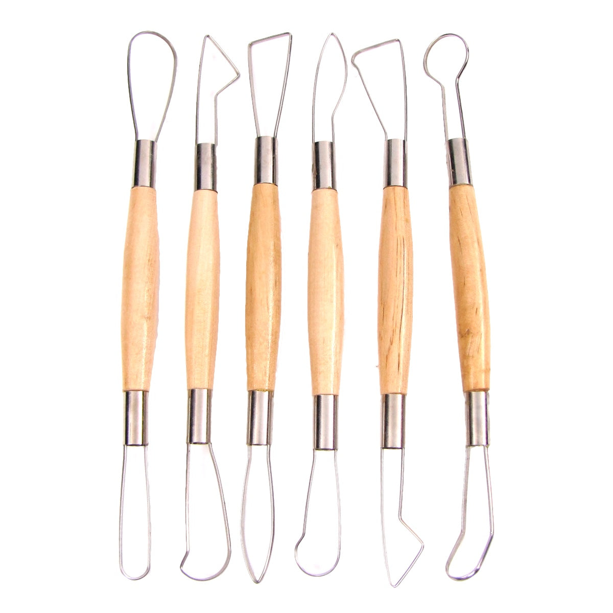 Wax Modeling Polymer Clay Carving Tools 6pc 8 Sculpting Tool Set